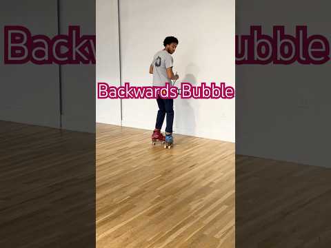 How to skate backwards for BEGINNERS #skatelessons #rollerskate