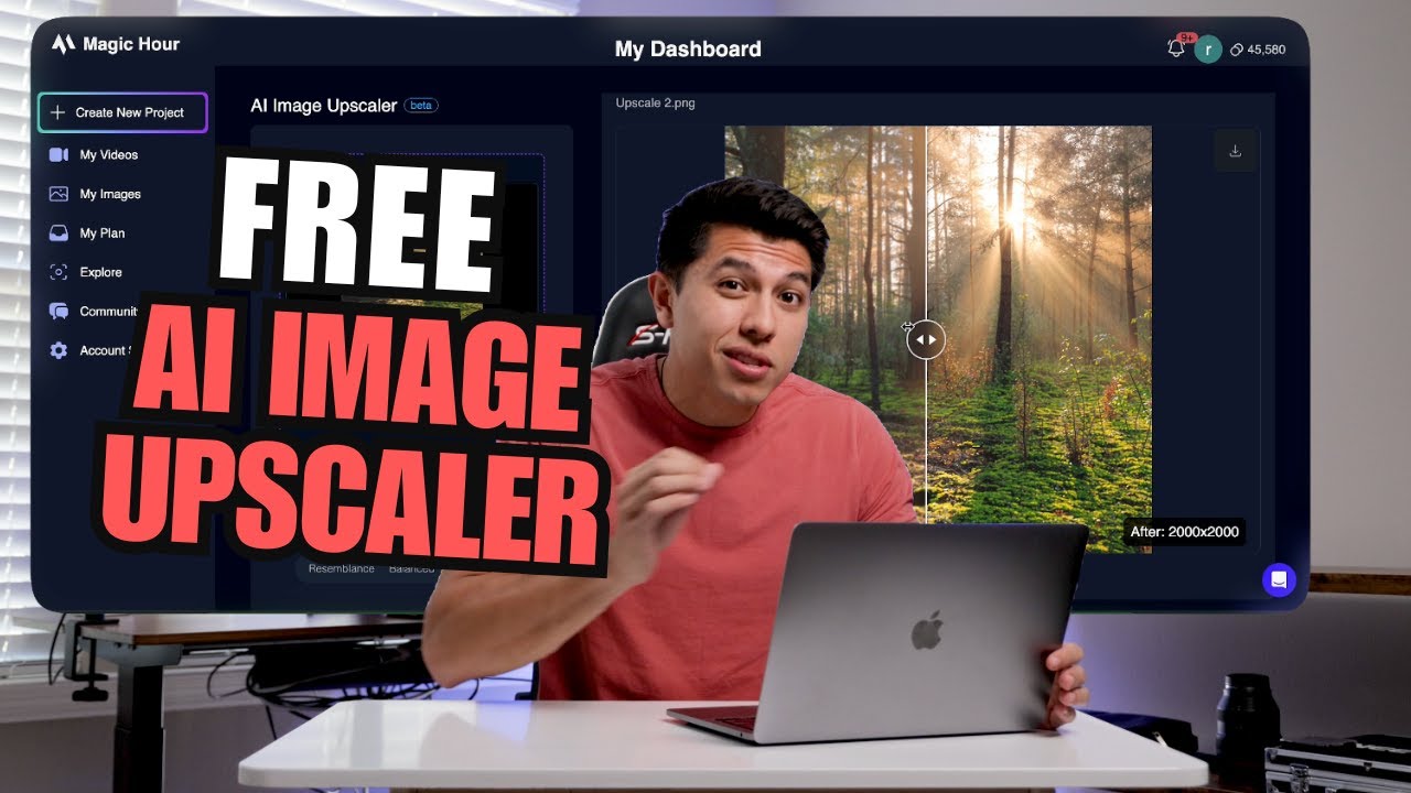 Upscale Images with AI