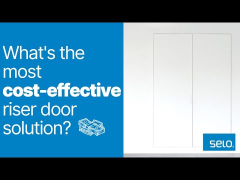 Thumbnail of video for: What is the most cost effective riser door solution?