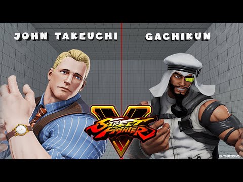 SFV CE - John Takeuchi (Cody) Vs Gachikun (Rashid) - Season 5
