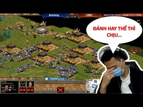AOE Highlights | SHENLONG vs CSDN : Quá mãn nhãn với khả năng điều R thủ nhà như THÁNH của LONG