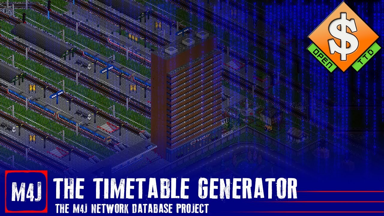 Timetable Generator UNVEILED | The M4J Network Database Project