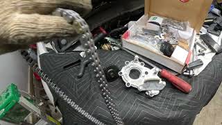 2007-2016 GM 3.6 How to replace TIMING CHAIN, OIL PUMP, WATERPUMP. PART 3