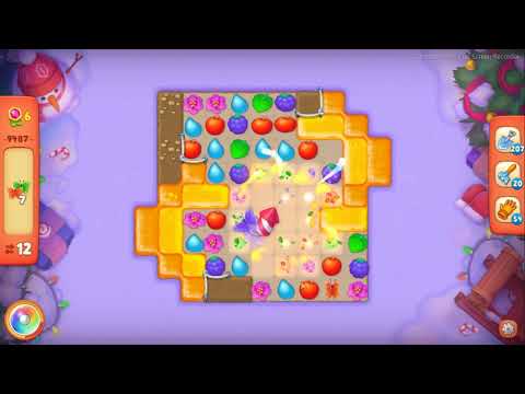 Gardenscapes level 9487 (Hard) [Playrix]