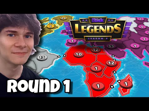 RISK Legends Tournament Round 1