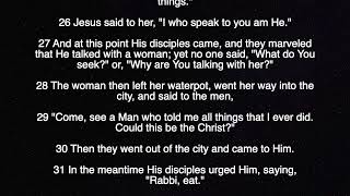 John 4 - English l Audio & Scripture l NKJV