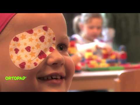 Richtige Anwendung eines Augenpflasters - ORTOPAD®