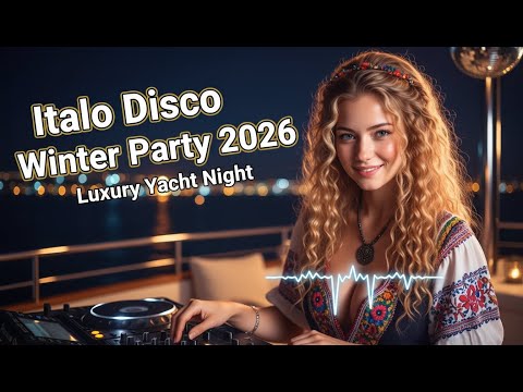 Italo Disco Winter Party 2026 • Luxury Yacht Night | 80s Disco Revival Mix | New Year Afterglow 4K