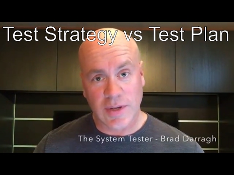 The System Tester - Difference between Test Strategy and Test Plan