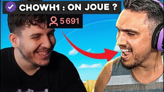 CE PETIT STREAMEUR (CHOWH1) ME HARCELE POUR JOUER AVEC LUI ...