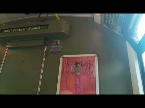 Ride on Dart Class IE 8100/8300 NO. 8322 From Sandycove & Glashule to Bray.