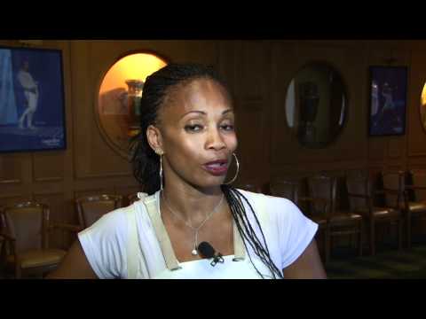 Laura Flessel lors de la Journée mondiale de sécurité routière aux passages à niveau