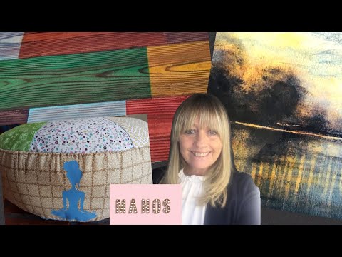 ManosalaObraTv 2020 Programa 27 - Tonalizadores y Veteador sobre Fibro - ScanNCut -Mixed Media