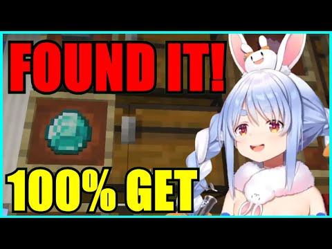 OtakMori Translations - VTubers - 【Hololive】Pekora: Fastest Way To Get Diamond Is By Stealing【Minecraft】【Eng Sub】