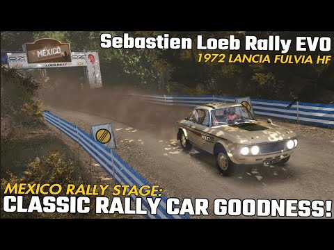 Sebastien Loeb Rally EVO - CLASSIC RALLY CAR GOODNESS! - 1972 Lancia Fulvia HF