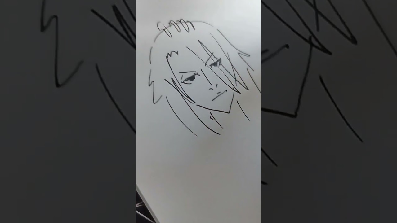 Art Tutorials be like | featuring Byakuya Kuchiki ( 朽木 白哉 ) of BLEACH ( ブリーチ ) #tutorial  #shorts