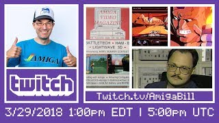 3/29/2018 - Amiga Video Magazine Sept. 1990, New Amiga Game Road Avenger, A1200 unboxing!!!