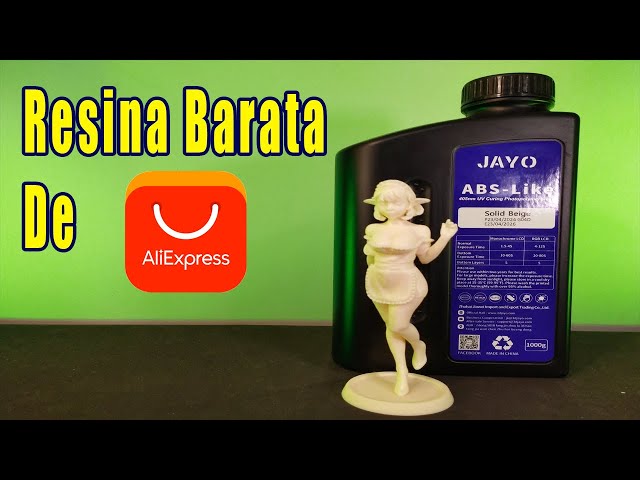 Vídeo relacionado con JAYO Resina para Impresora 3D 2KG, ABS-Like Resina 405nm UV Standard Rápida para Impresión 3D 4K/6K/8K LCD/DLP/SLA, No Quebradiza, Alta Precisión, Bajo Olor, Gris Oscuro 2000g