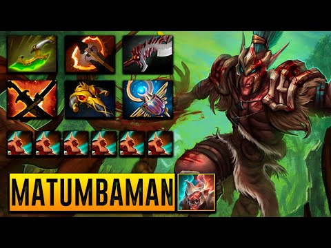 Secret.MATUMBAMAN Troll Warlord - Dota 2 Pro Gameplay [Watch & Learn]