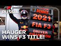 Dennis Hauger Wins The Formula 3 Championship! | 2021 Russian Grand Prix