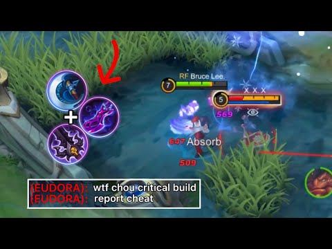 CHOU MARKSMAN BUILD NEW META !!  | MLBB