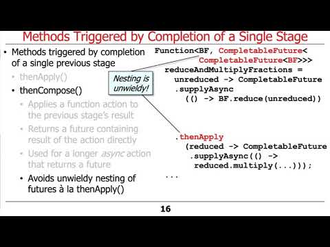 Advanced Java Completablefuture Features Single Stage Completion Methods
