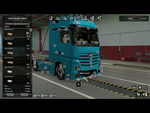 ETS2 1.45.2.9s Actros MP5 Tuning