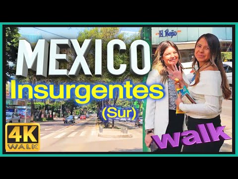 4k WALK Mexico City 4k TRAVEL VIDEO CDMX Travel Vlog TRIP Documentary!