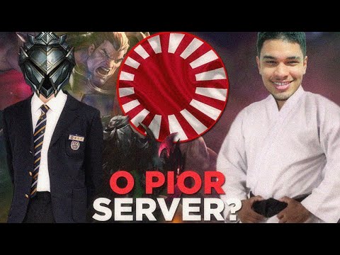 DEI COACH NO SERVIDOR JAPONÊS! O PIOR SERVER DE TODOS?!