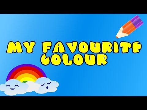 CHILDREN'S COLOR SONG! | LEARN ALL THE COLORS! | 'My Favourite Colour' by Dj Kids