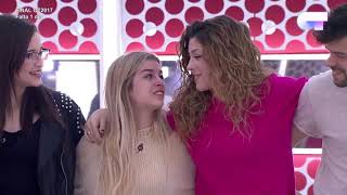 MIRIAM y NEREA cantando su parte de CAMINA en el REENCUENTRO | OT