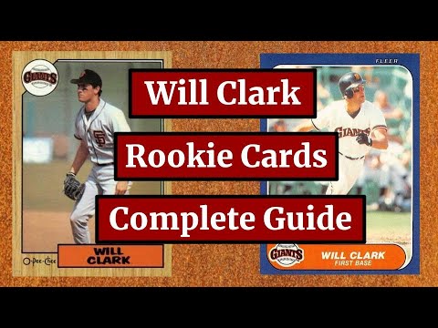 YouTube video about: Will clark baseball card value?