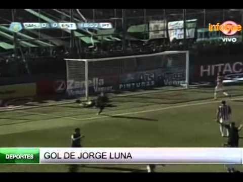 Gol de Luna. San Martin (SJ) 1 - Estudiantes 0. Torneo Final. (infobae.com)