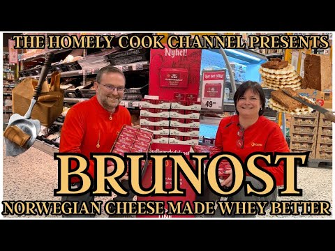 BRUNOST: WHEY MADE INTO CHEESE NORWEGIAN STYLE.