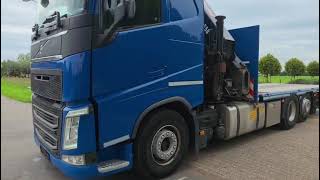 Volvo FH540 6x2!! CRANE TRUCK/HIAB 55tm! TOP! プラットフォームトラック | 画像 4 - Autoline