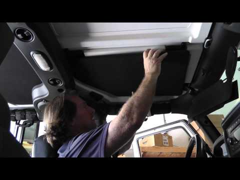 Jeep Headliner Front Panel Installation | Hothead Headliners