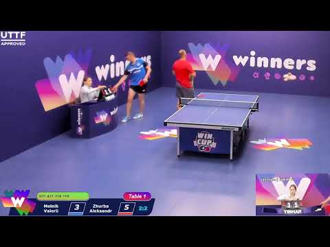 WINners CUP table 1 11.09 Melnik Valerii - Zhurba Aleksandr 13:30