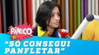 ‘Tinha mestrado, mas só consegui trabalhar entregando panfleto’