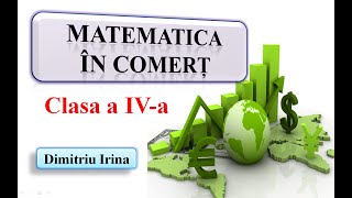 Matematica în comerț.