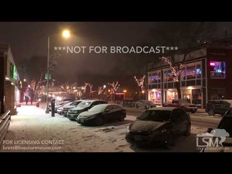Dover, New Hampshire Winter Storm - Snow - December 22nd, 2017