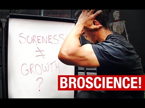 Dolor muscular y crecimiento muscular (¡“BROSCIENCIA” REVELADA!)