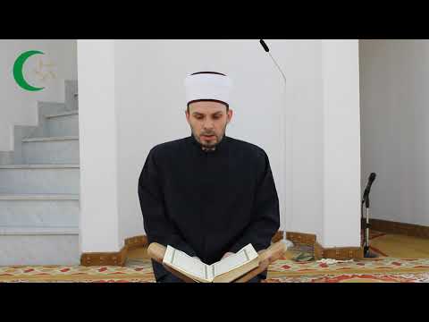 Učenje odlomka iz Kur'ana - hfz. Ishak ef. Efendić