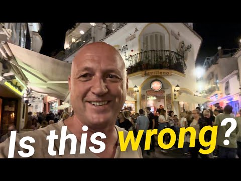 Nerja last night SHOCKED me, but made me happy
