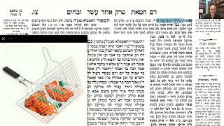 דף יומי מסכת זבחים דף צז Daf yomi Masechet Zevachim page 97  ע"י יוני גוטמן (שיעורי הדף היומי ב-20 דקות - מועבר ע"י ר' יוני גוטמן - לעילוי נשמת אביו ר' אלימלך צבי (צביקה) גוטמן ז"ל) - התמונה מוצגת ישירות מתוך אתר האינטרנט יוטיוב. זכויות היוצרים בתמונה שייכות ליוצרה. קישור קרדיט למקור התוכן נמצא בתוך דף הסרטון