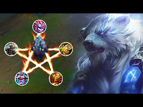 Raid-Boss Volibear can Easily 1v5 the enemy team (Legit Abuse, cannot die)