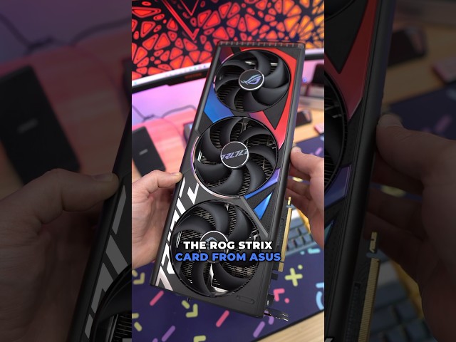 Vídeo relacionado con ASUS ROG Strix NVIDIA GeForce RTX 4080 OC Edition, Tarjeta gráfica Gaming (PCIe 4.0, 16GB GDDR6X, HDMI 2.1a, DisplayPort 1.4a)