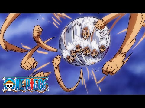 Luffy Turns Into a Literal Ball of Punching | One Piece