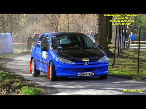 Prokop Arkadiusz / Prokop Daniel - Peugeot 206 - Wiosenny Super Sprint Ropa 27-03-2022
