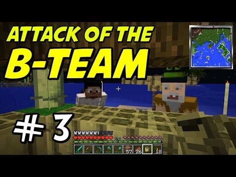 Minecraft | Attack of the B-Team | E03 "B-Team at my Tiki Bar!"