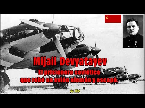 Mijail Devyatayev, el piloto soviético que se fugó de Peenemünde robando un avión alemán.  By TRU